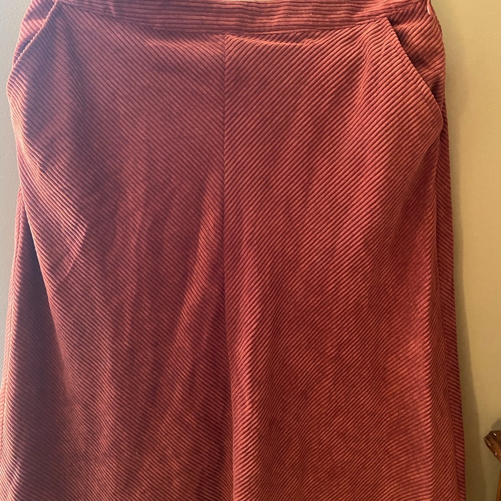 Rustic orange women’s skirt